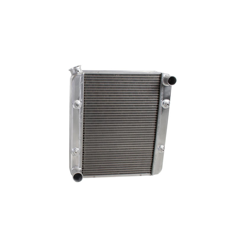 Radiator - UniversalFit - 17 in W x 18.78 in H x 3 in D - Passenger Side Inlet - Driver Side Outlet - Aluminum - Natural - Universal - Each