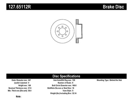 ST Slot & Drill Brake Rotors Non Generic Extra Photo