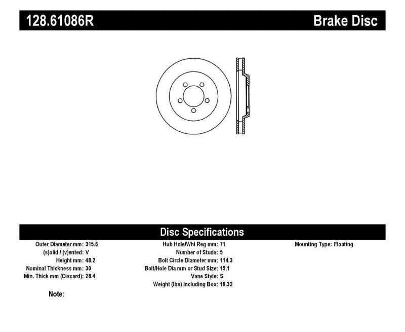 ST Drilled Sport Brake Rotors