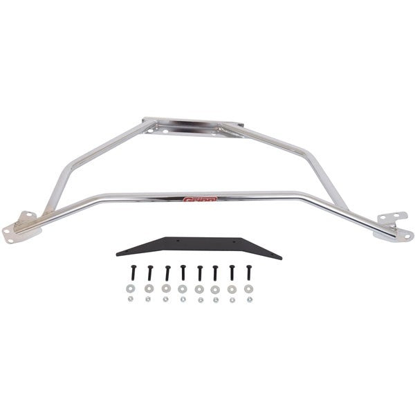 Ford Mustang GT / V6 Strut Tower Brace - Powder Coated Chrome 96-04