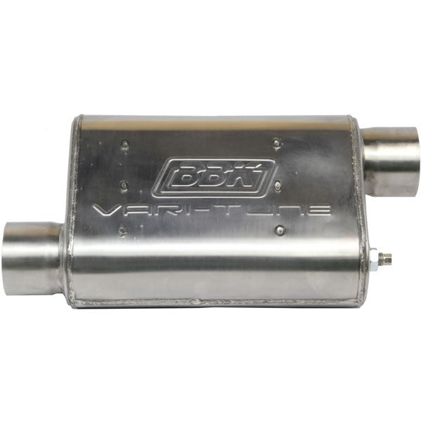 Varitune Adjustable Muffler Double Offset 3.0 Inch Stainless