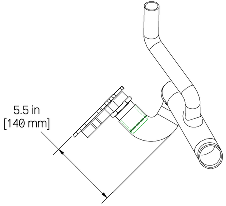 Remote Oil Filter & Cooler Adapter, 4.6 and 5.4 Ford Modular V8 Additional Image 3