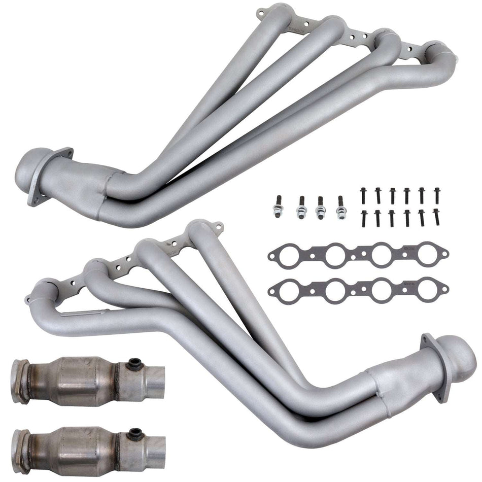 Chevrolet Camaro SS ZL1 6.2 1-3/4 Full Length Exhaust Headers With High Flow Cats Titanium Ceramic 10-15