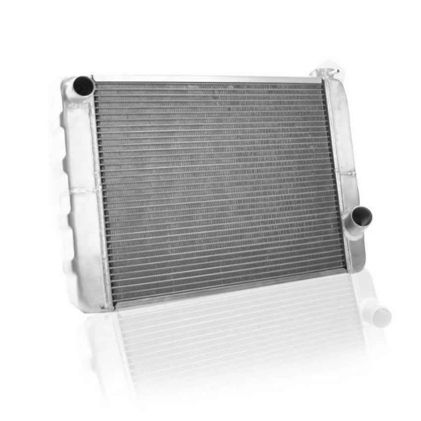 Radiator - ClassicCool - 24 in W x 15.5 in H x 3 in D - Driver Side Inlet - Passenger Side Outlet - Aluminum - Natural - GM / Mopar - Each