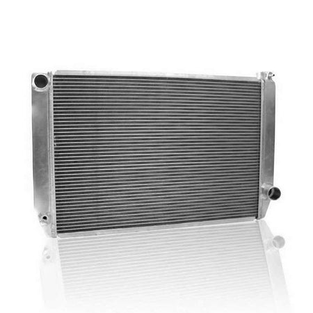 Radiator - ClassicCool - 31 in W x 19 in H x 3 in D - Driver Side Inlet - Passenger Side Outlet - Aluminum - Natural - Each