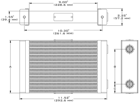 MHX-530 High-Efficiency Dual-Pass Oil Cooler Additional Image 4