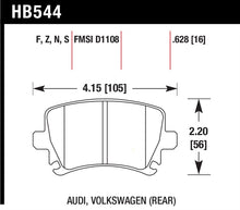 Load image into Gallery viewer, HAWK HT-10 Brake Pad Sets-image-Image