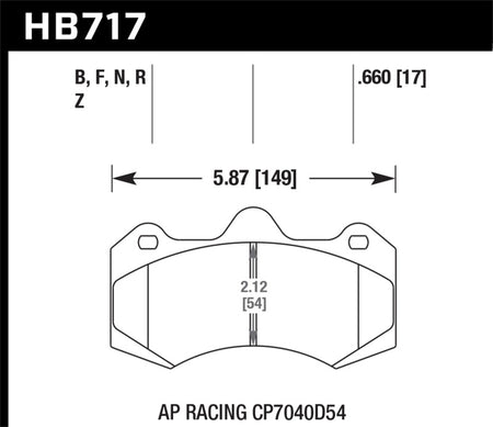 HAWK HP+ Brake Pad Sets-image-Image