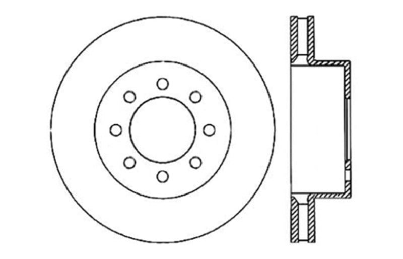 ST Slot & Drill Brake Rotors Non Generic Extra Photo