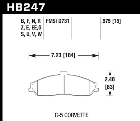 HAWK HP+ Brake Pad Sets-image-Image