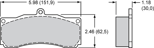 WIL PolyMatrix A Brake Pads 8830