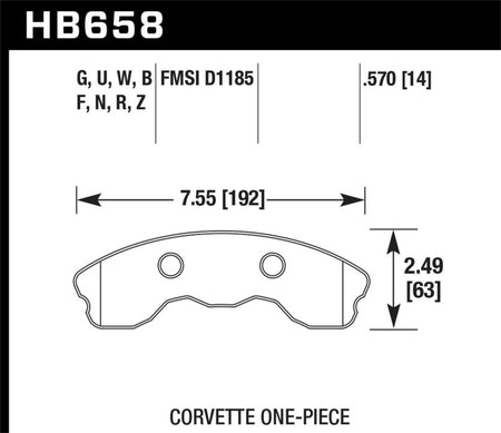 HAWK Ceramic Brake Pad Sets-image-Image