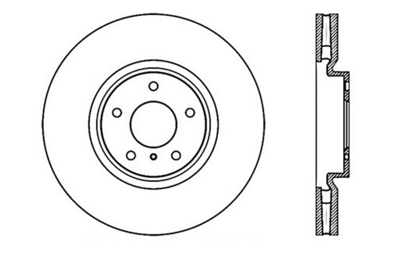 ST Drilled Sport Brake Rotors Primary Photo