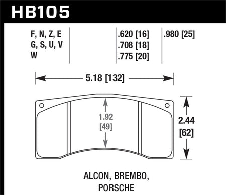 HAWK DTC-70 Brake Pad Sets-image-Image