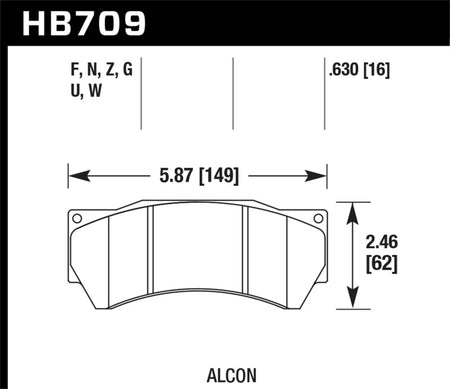 HAWK DTC-80 Brake Pad Sets-image-Image