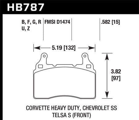 HAWK Ceramic Brake Pad Sets-image-Image