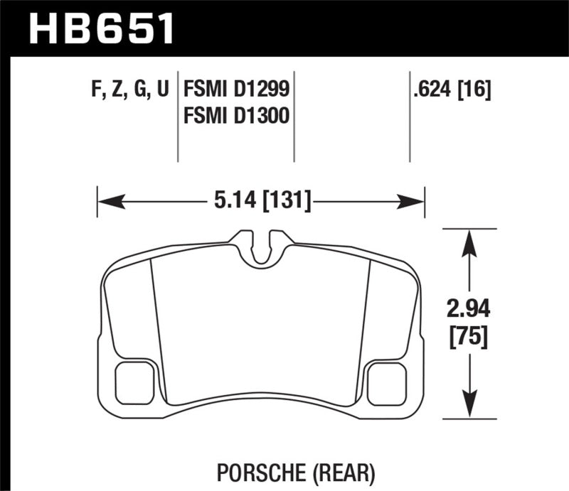 HAWK ER-1 Brake Pad Sets