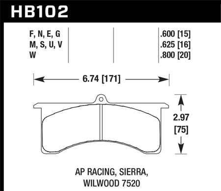 HAWK DTC-80 Brake Pad Sets-image-Image