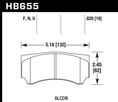 HAWK HPS 5.0 Brake Pad Sets