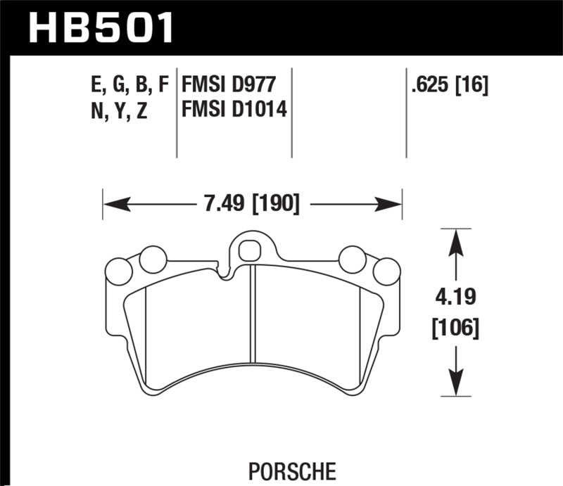 HAWK HPS Brake Pad Sets-image-Image