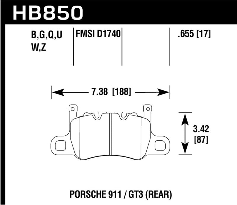 HAWK DTC-70 Brake Pad Sets-image-Image