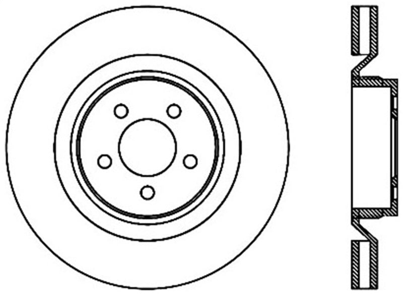 ST Drilled Sport Brake Rotors Primary Photo