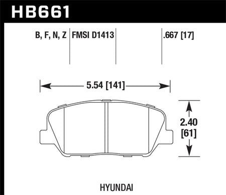 HAWK HP+ Brake Pad Sets-image-Image