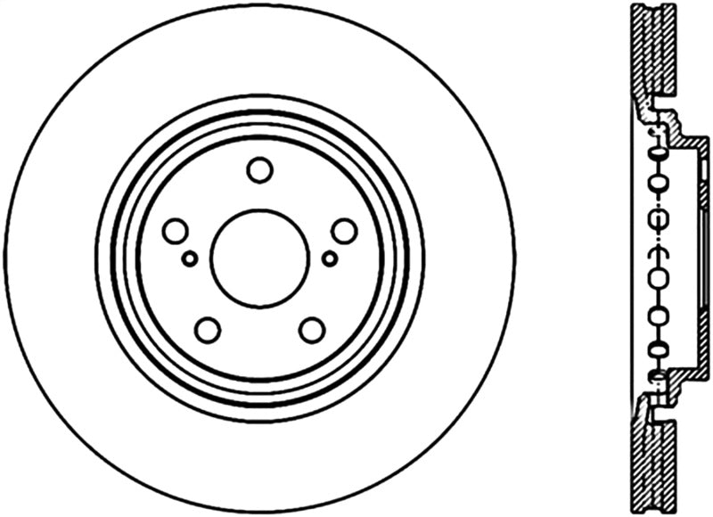 ST Slotted Sport Brake Rotors