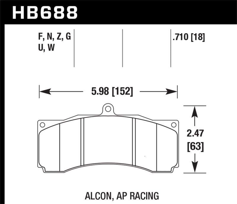 HAWK DTC-70 Brake Pad Sets-image-Image