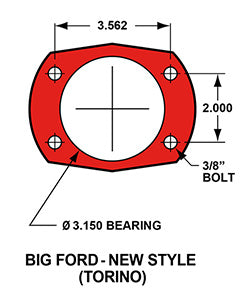 WIL Dynalite Brake Kit Big_Ford_New_Style-dwg-med