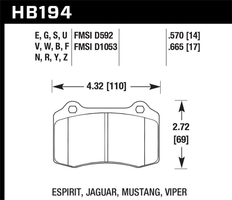 HAWK DTC-70 Brake Pad Sets-image-Image