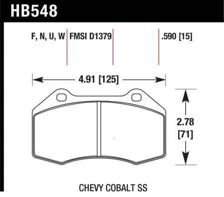 HAWK DTC-30 Brake Pad Sets-image-Image