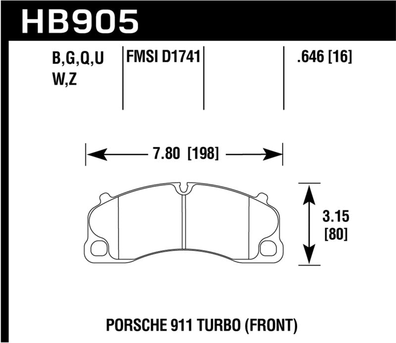 HAWK DTC-60 Brake Pad Sets-image-Image