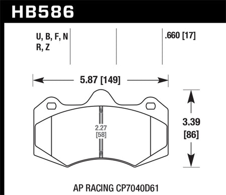 HAWK Ceramic Brake Pad Sets-image-Image