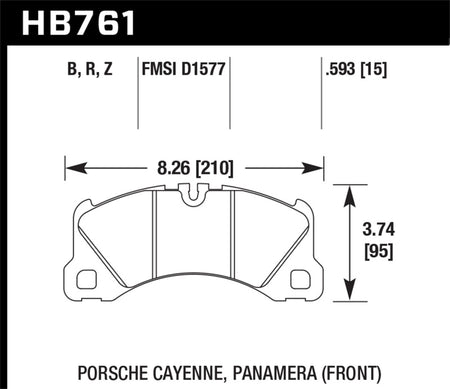 HAWK HPS 5.0 Brake Pad Sets