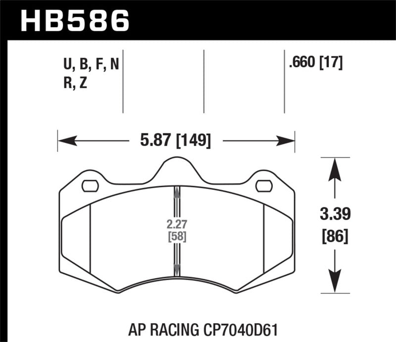 HAWK HP+ Brake Pad Sets-image-Image