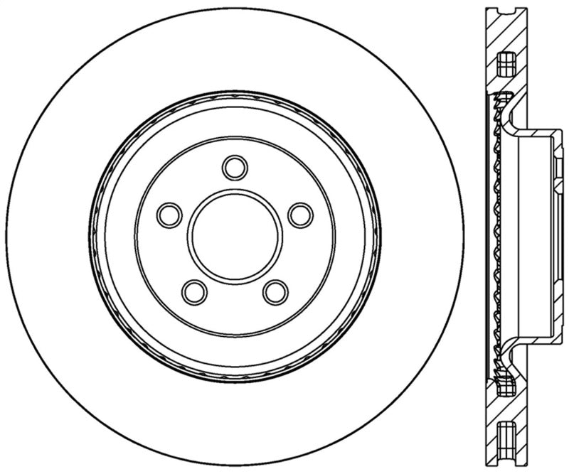 ST Slotted Sport Brake Rotors