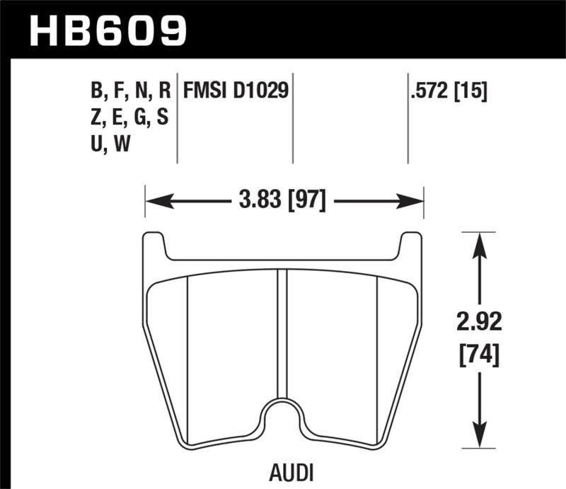 HAWK HPS Brake Pad Sets-image-Image