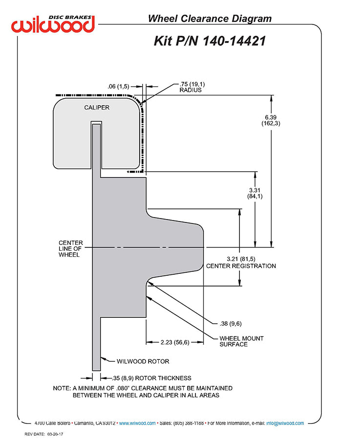 WIL Dynapro Brake Kit ds1207_wcd-lg