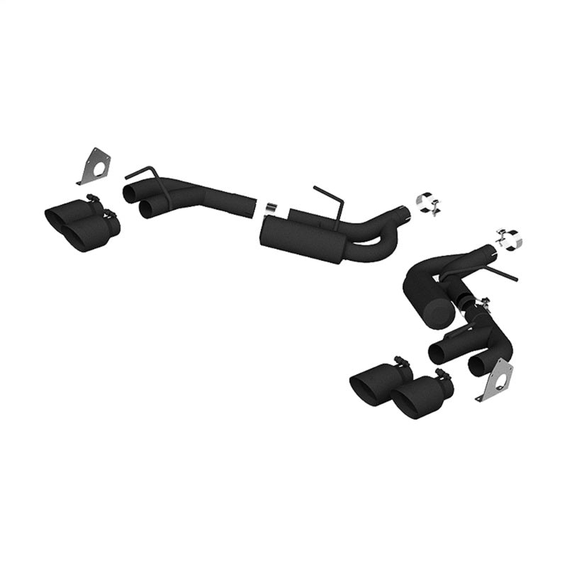 MBRP Axle Back Exhaust BLK Primary Photo