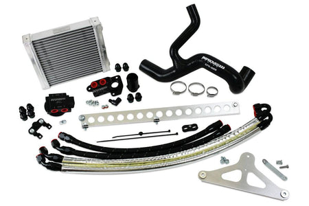 1996-2004 Improved Racing Ford Mustang (4.6L 2v) Oil Cooler Kit with Remote Thermostatic Filter Mount - Road Race 1