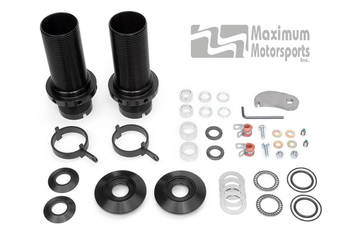Coil-over Kit with Springs, Front, fits 3rd-Generation Black MM Struts, 1979-2004 Mustang (Spring Rate Choice (lb/in)) - Road Race 1