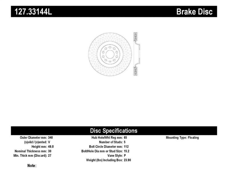 ST Slot & Drill Brake Rotors Primary Photo