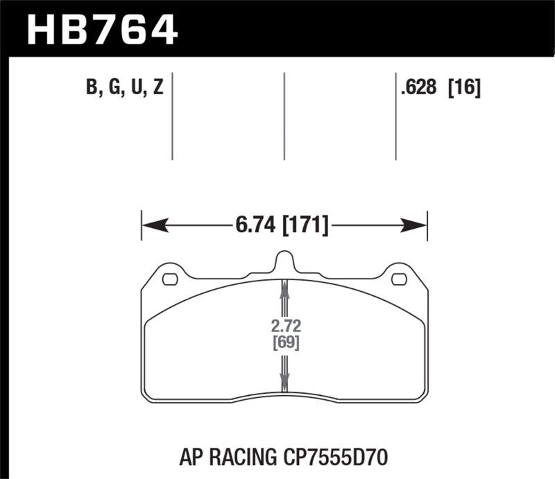 HAWK HPS 5.0 Brake Pad Sets