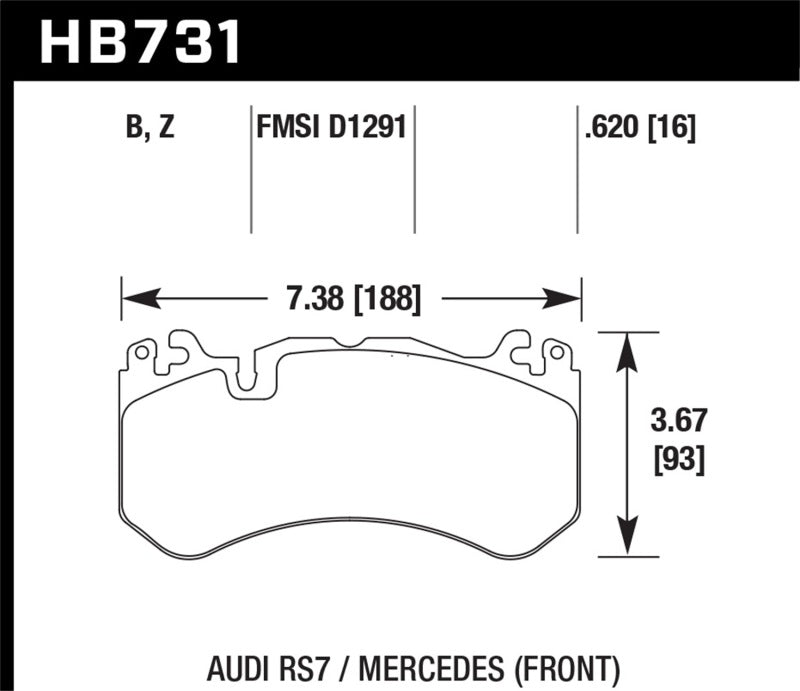 HAWK HPS 5.0 Brake Pad Sets-image-Image