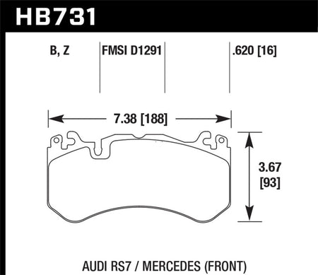 HAWK HPS 5.0 Brake Pad Sets-image-Image