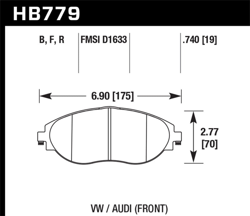 HAWK HPS Brake Pad Sets-image-Image