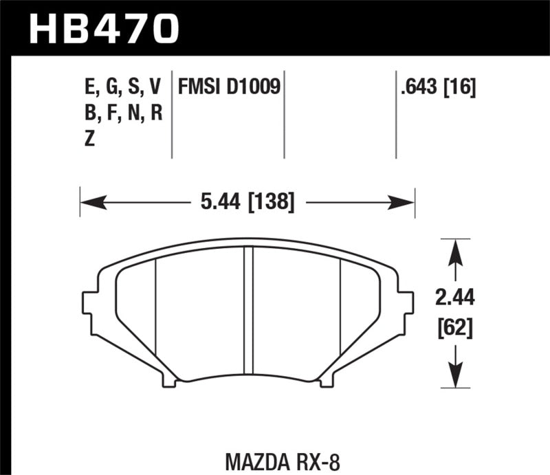 HAWK HP+ Brake Pad Sets-image-Image