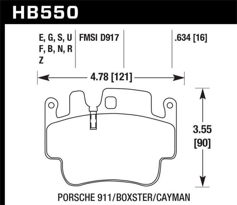 HAWK ER-1 Brake Pad Sets