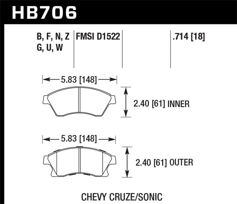 HAWK DTC-70 Brake Pad Sets-image-Image